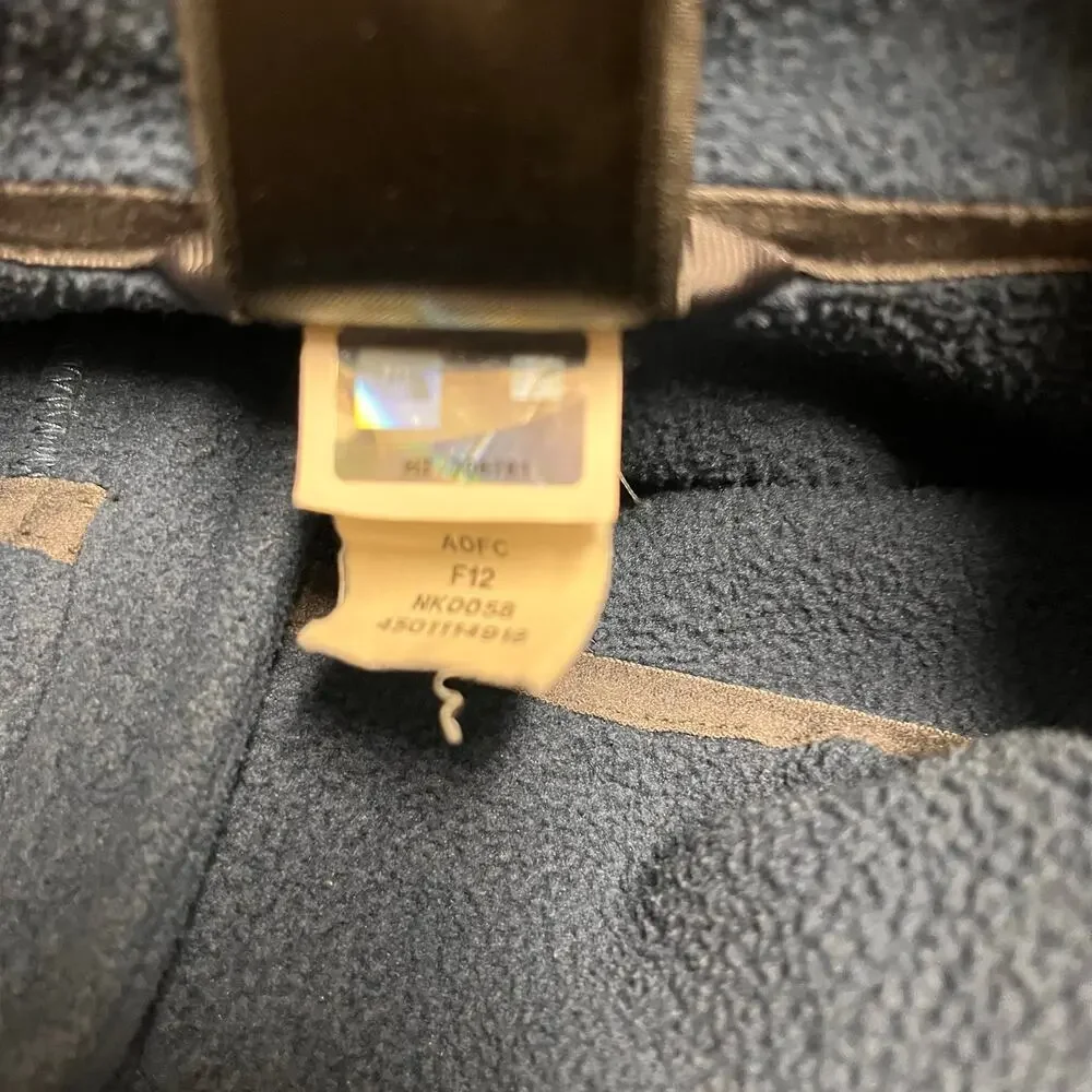 The North Face Fleece Jacket Full Zip Navy Blue Mens XL Outdoor Cozy - Picture 6 of 12